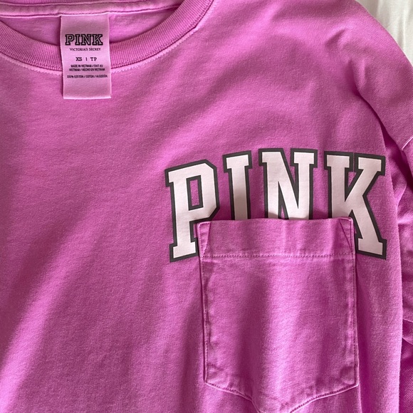 Victoria Secret PINK VS Long Sleeve Shirt - Picture 2 of 3